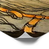 "The Bluebird" von John Bauer Poster (Ecke)