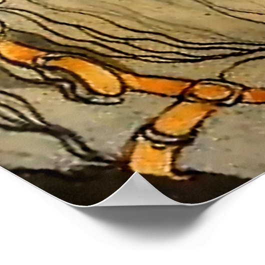 "The Bluebird" von John Bauer Poster (Ecke)