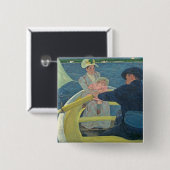 The Boating Party, 1893-94 (Öl auf Leinwand) Button (Vorne & Hinten)