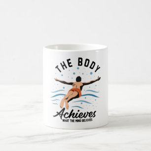 The Body Achieves What the Mind - Summer Time Kaffeetasse