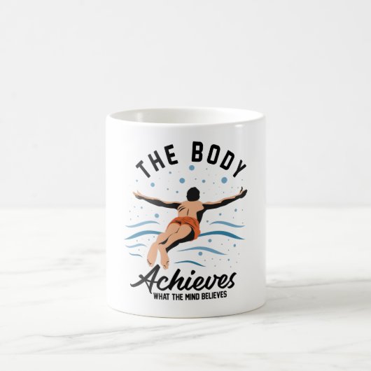 The Body Achieves What the Mind - Summer Time Kaffeetasse (Mittel)
