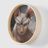 The Bold Cat – Artistic Wall Clock for Cat Lovers Uhr (Winkel)