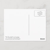 "The Bombshell" von Daedelys Postkarte (Rückseite)