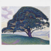 The Bonaventure Pine, Oil Painting, Paul Signac Fleecedecke (Vorderseite (Horizontal))