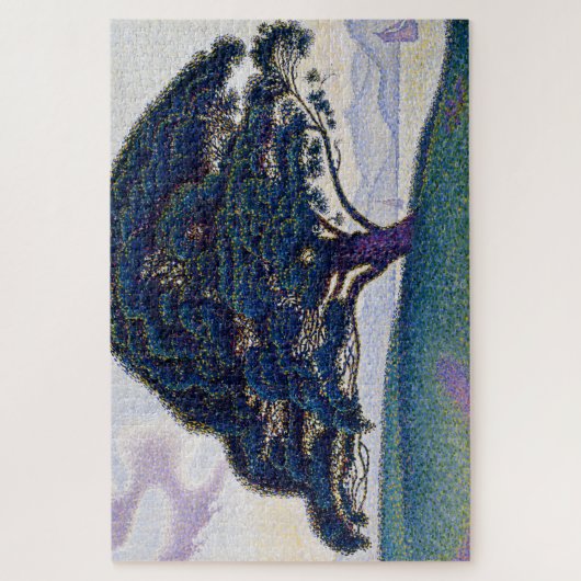 The Bonaventure Pine, Oil Painting, Paul Signac Puzzle (Vertikal)