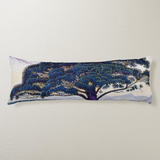 The Bonaventure Pine, Oil Painting, Paul Signac Seitenschläferkissen (Vorderseite)