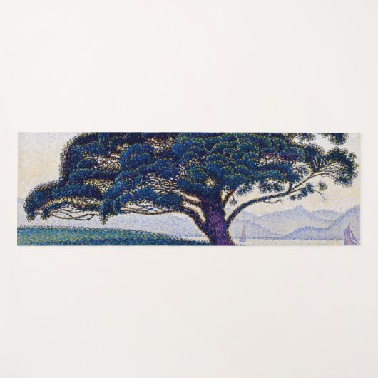 The Bonaventure Pine, Oil Painting, Paul Signac Yogamatte (Vorderseite (Horizontal))
