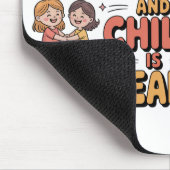 The Bond Between Mother And Child Is Unbreakable Mousepad (Ecke)