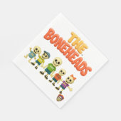 The Boneheads™ Bones Academy™ Serviette (Ecke)