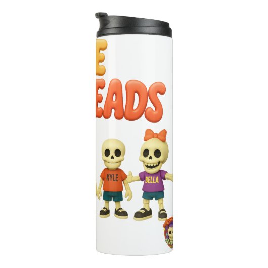 The Boneheads™ Bones Academy™ Thermosbecher (Nach rechts gedreht)