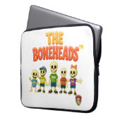 💻 The Boneheads™ Laptop-Hülle – Skeleton Crew Laptopschutzhülle (Vorderseite Links)