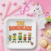 The Boneheads™ Party Plate Pappteller (Party)