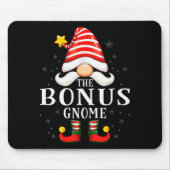 The Bonus Gnome Christmas Group Family Pajama Mousepad (Vorne)