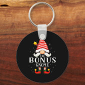 The Bonus Gnome Christmas Group Family Pajama  Schlüsselanhänger (Vorderseite)