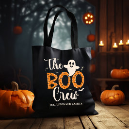 The Boo Crew Family Name Halloween Tasche