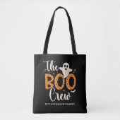 The Boo Crew Family Name Halloween Tasche (Vorderseite)