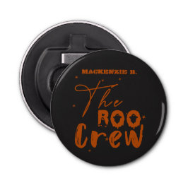 The Boo Crew Halloween Boo Button Bottle Opener Flaschenöffner