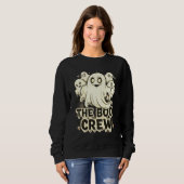 The Boo Crew Halloween – Cute Spooky Ghost  Sweatshirt (Vorne ganz)