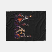 The Boo-tles Halloween Witch Rock Mummy Walking St Fleecedecke (Vorderseite (Horizontal))