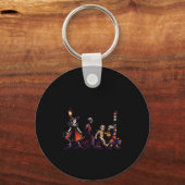 The Boo-tles Halloween Witch Rock Mummy Walking St Schlüsselanhänger (Vorderseite)