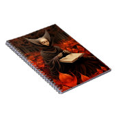 The Book Healer - Surrealistische Kunst Notizblock (Rechte Seite)