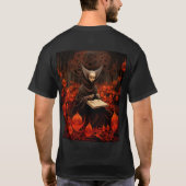 The Book Healer - Surrealistische Kunst T-Shirt (Rückseite)