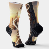 The Book Mountain: How Every Skill You Learn Build Socken (Gewinkelt)