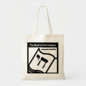 The Book of Life Podcast Logo Tote Tasche (Vorne)