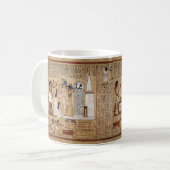 The book of the dead where Anubis is depicted Kaffeetasse (Vorderseite Links)