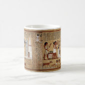 The book of the dead where Anubis is depicted Kaffeetasse (Mittel)