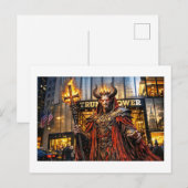 The book revelation postkarte (Vorne/Hinten)