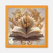 "The Bookish Life" Magnet (Vorne)