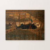 The Bookworm, 1861 von Carl Spitzweg Puzzle (Horizontal)