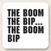 The Boom Bip Getränkeuntersetzer (Vorderseite)