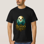 The Booo Crew Cute Ghost Design T-Shirt (Vorderseite)