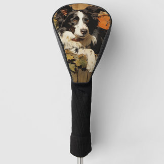 The Border Collie Dog 001 - Odessa Leyendecker Golf Headcover