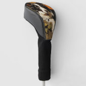 The Border Collie Dog 001 - Odessa Leyendecker Golf Headcover (angewinkelt)