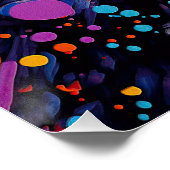 The Border Collie Dog 002 - Zetton Ziana Poster (Ecke)