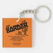 The Border Restaurant, Glen Ellyn, IL Schlüsselanhänger (Rückseite)