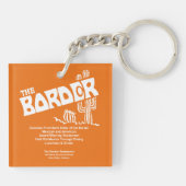 The Border Restaurant, Glen Ellyn, IL Schlüsselanhänger (Rückseite)