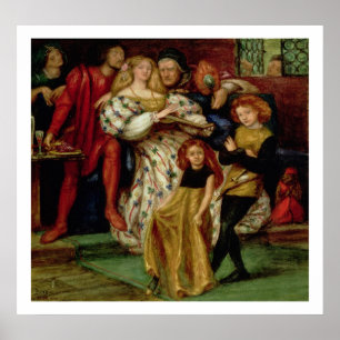 The Borgia Family, 1863 Poster