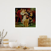 The Borgia Family, 1863 Poster (Küche)