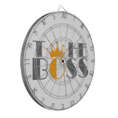 The Boss crown Cufflinks Dartscheibe (Vorderseite Links)