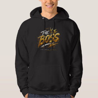The Boss Crown – Gold Streetwear Power Hoodie 🔥 