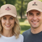 The Boss Neutral Mesh Trucker Hat for Men Truckerkappe