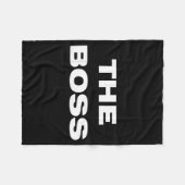 The Boss - The Real Boss Couple Fleecedecke (Vorderseite (Horizontal))