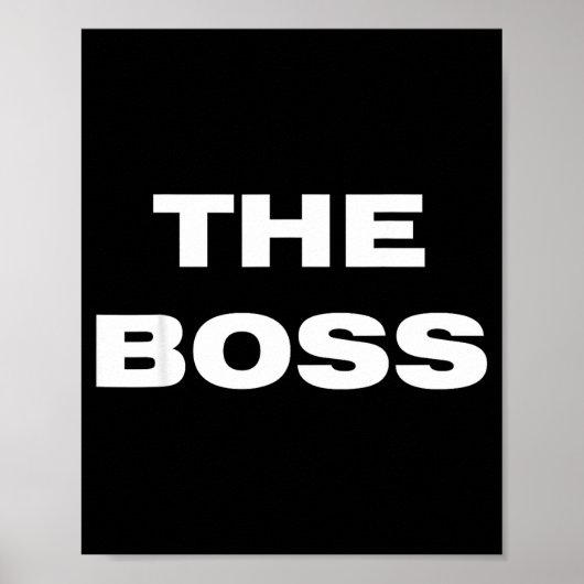 The Boss - The Real Boss Couple Poster (Vorne)