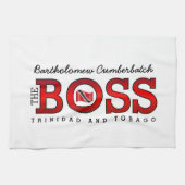 The Boss Trinidad & Tobago Geschirrtuch (Horizontal)