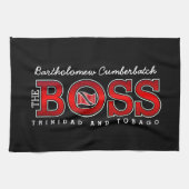 The Boss Trinidad & Tobago Geschirrtuch (Horizontal)