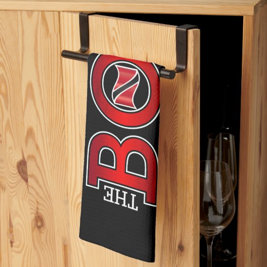 The Boss Trinidad & Tobago Geschirrtuch (Drittel gefaltet)